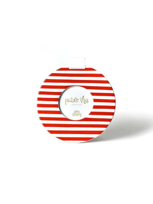 Red Mini Round Frame by Happy Everything