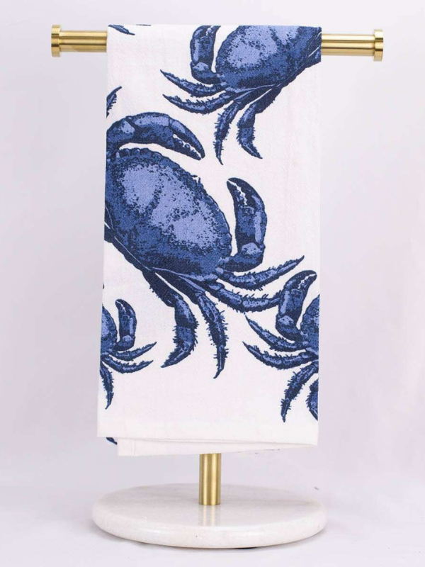 Chesapeake Crab Flour Sack Hand Towel