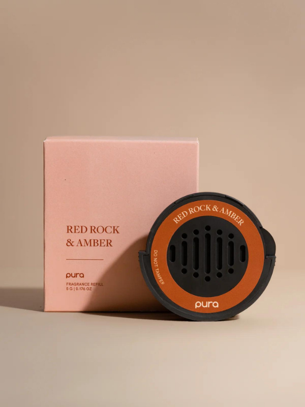 Red Rock & Amber Pura Car Fragrance Refill
