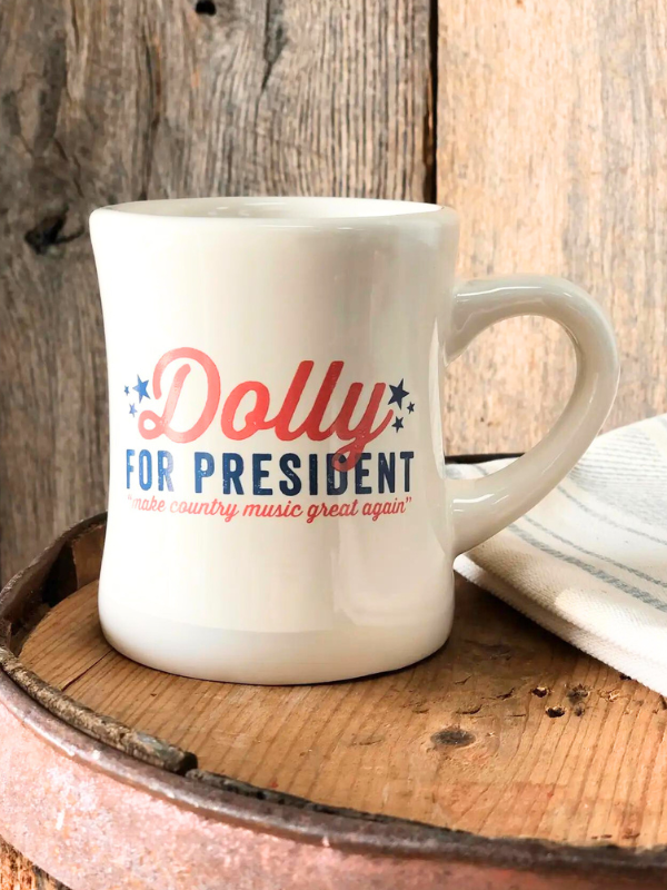 Dolly for President Diner Mug
