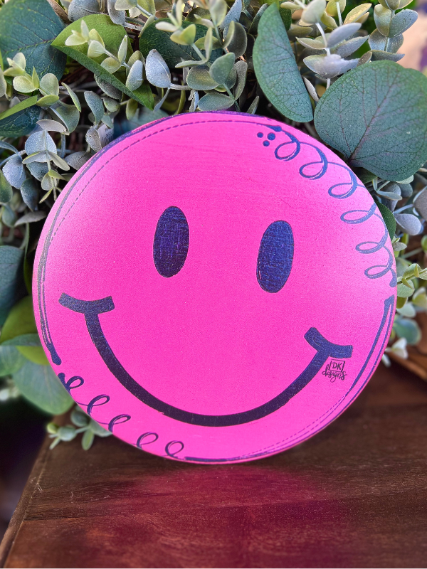 Summer Smiley Mini Velcro Attachment