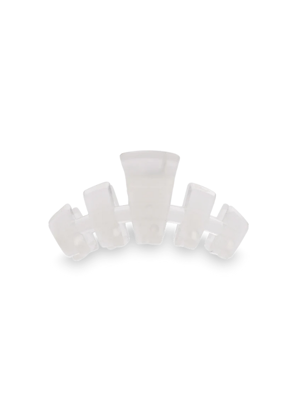 Coconut White Tiny Hair Clip