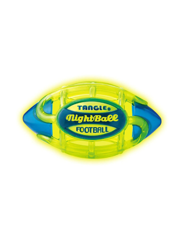 LED Matrix Football in Green/Blue