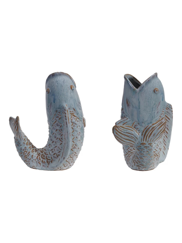 Fish Shaped Vase