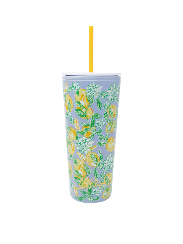Make Lemonade 24 oz Tumbler By Lilly Pulitzer