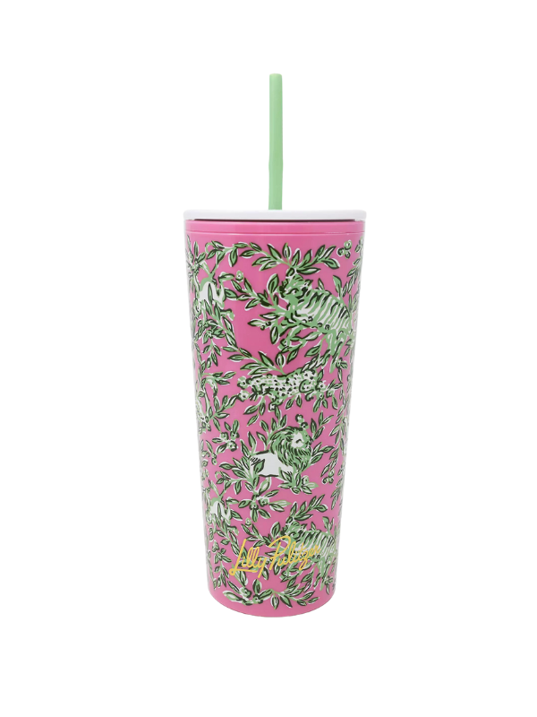 Mane Character Energy 24 oz Tumbler By Lilly Pulitzer