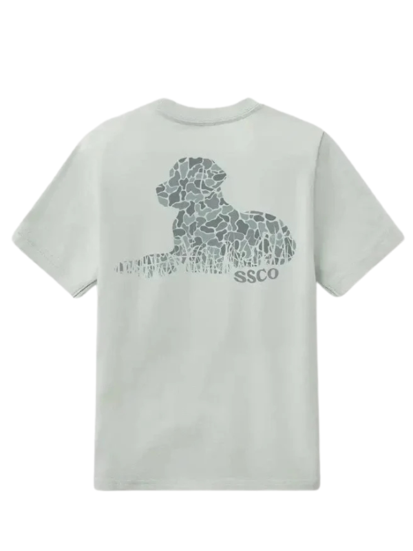 YOUTH Bayou Dog Tee in Cool Mint By Southern Shirt Co.