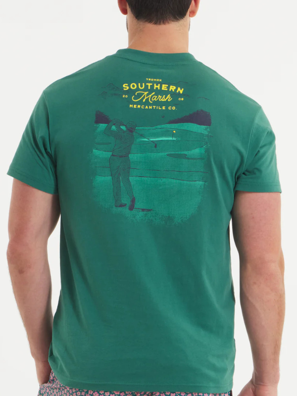 Pin High Tee In Champions Green By Southern Marsh