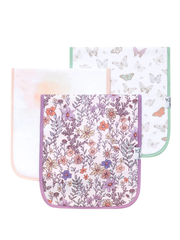 Flora Burp Cloth By Copper Pearl