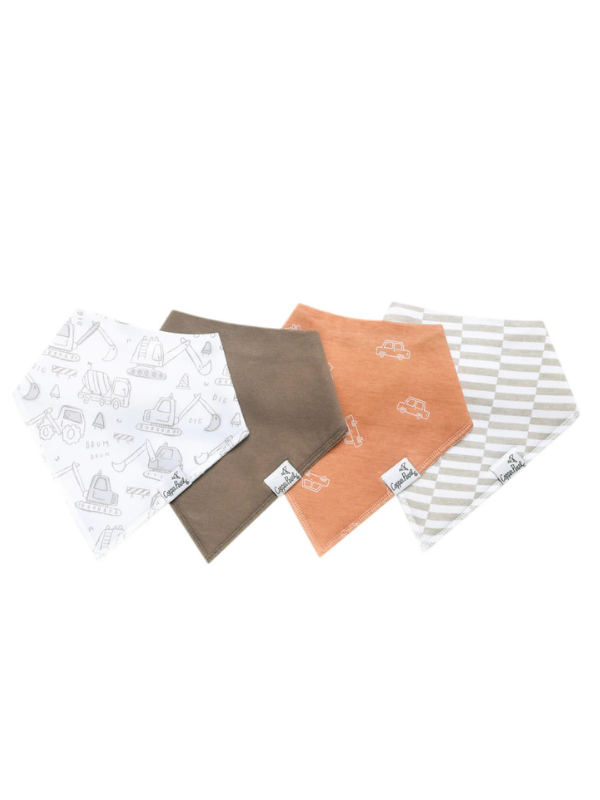 Gage Bandana Bib Set By Copper Pearl