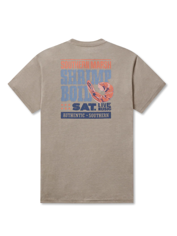Seawash Shrimp Boil Tee by Southern Marsh