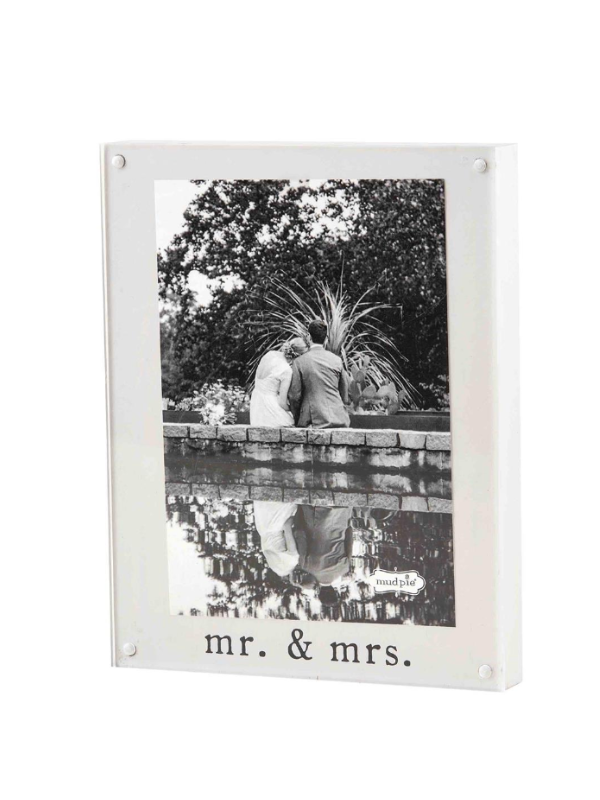 Laci Moore & Josey Flakes-Mr. and Mrs. Magnetic Block Frame