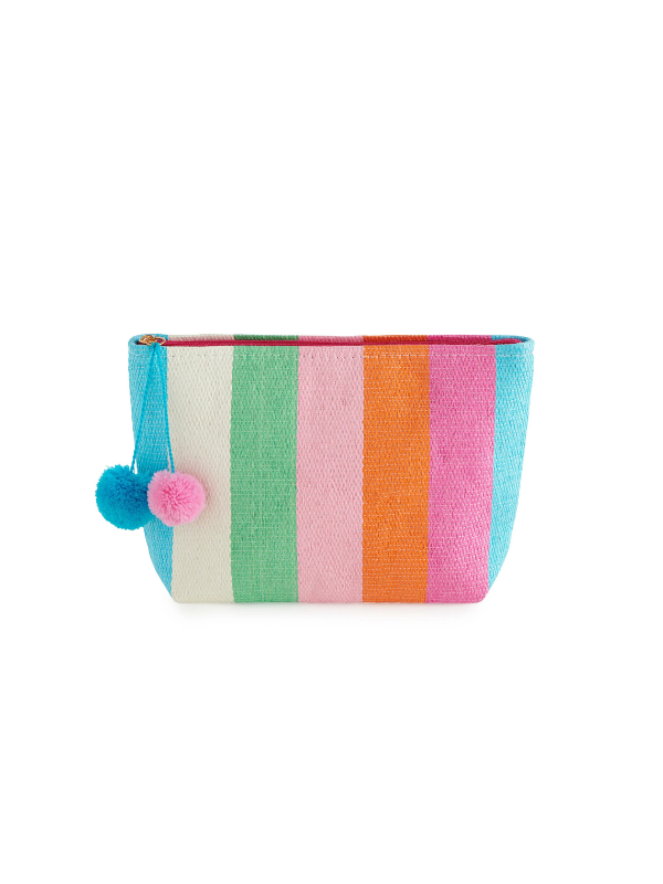 Multi Colored Fiesta Zip Pouch