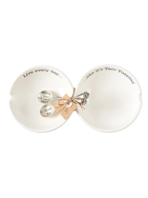 Salsa Serving Bowl Set