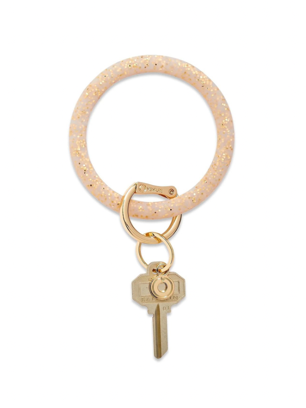 O-venture Silicone Confetti Key Ring