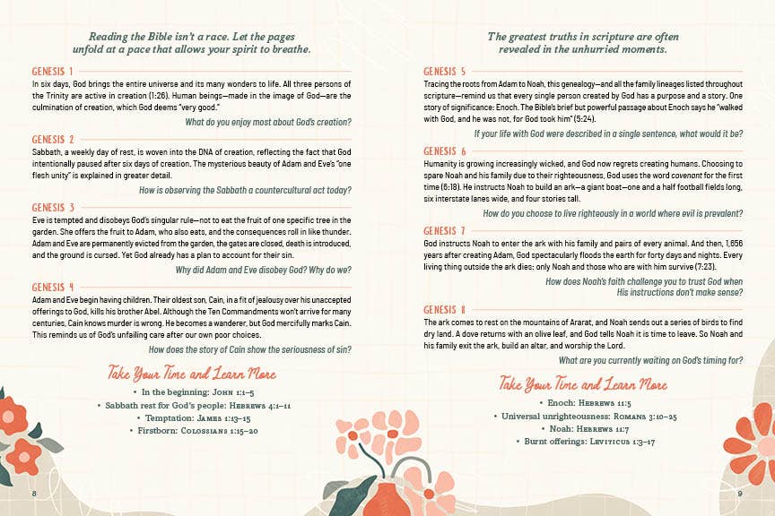 Taking Your Time through the Bible