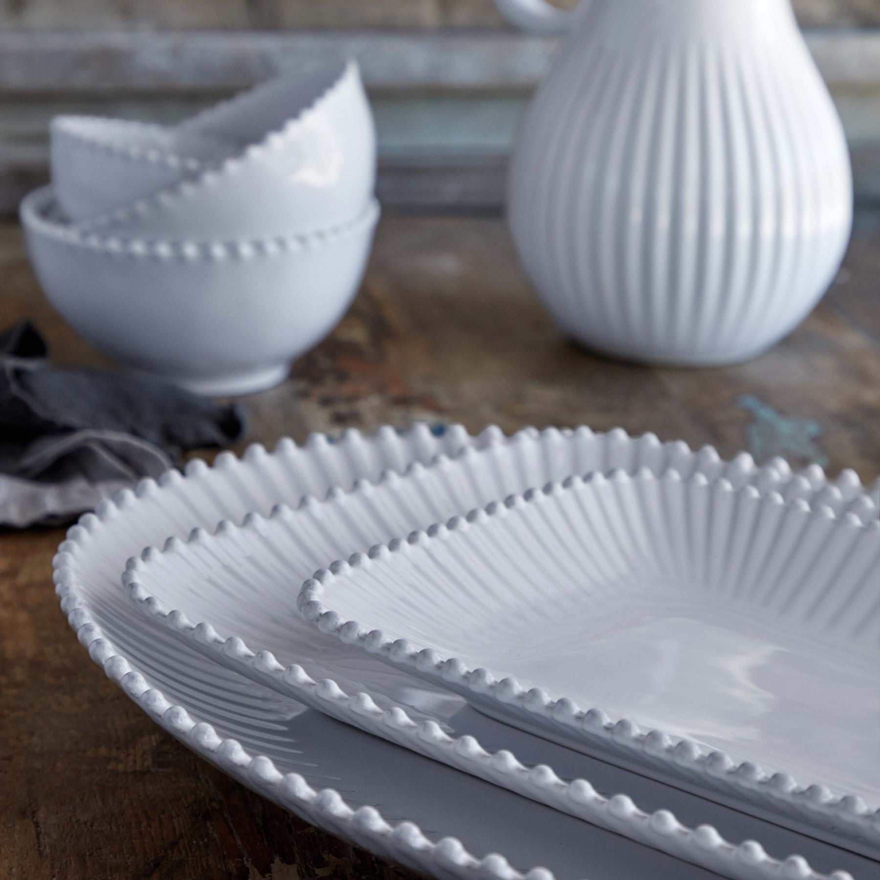 Abby Scott & JT Philpott Wedding Registry- Rectangle Pearl Platter
