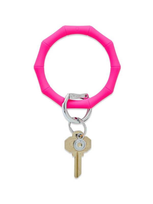 O-venture Silicone Solid Color Keyring