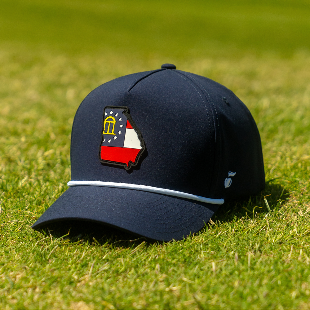 Traditions Rope Hat - Navy By Georgia Golf Company
