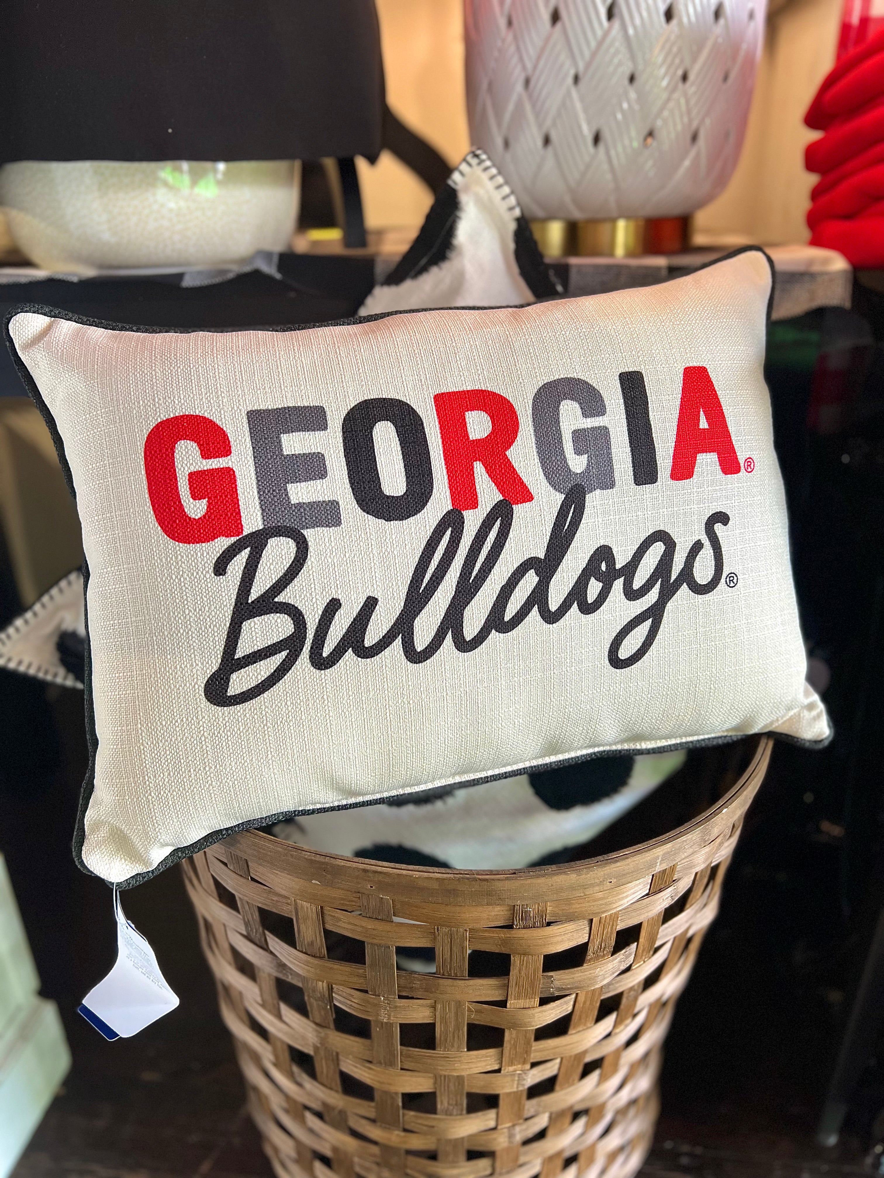 Georgia Bulldogs Pillow