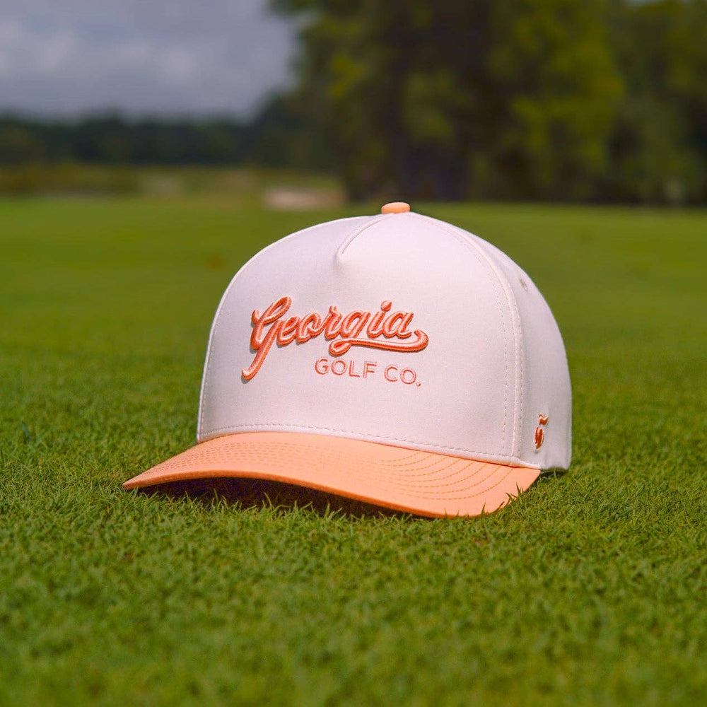 Backroad Hat - Peach By Georgia Golf Company