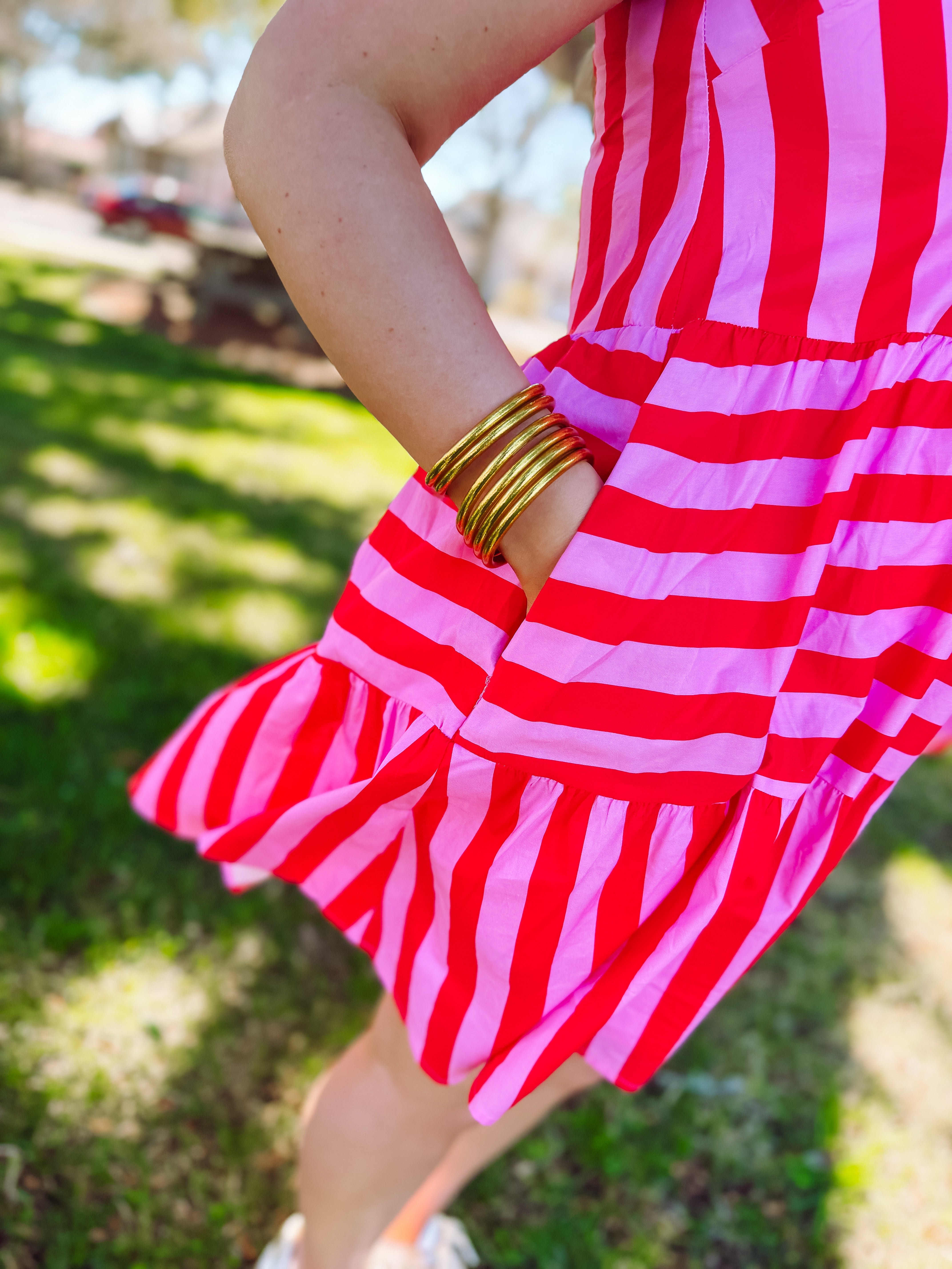 The Daniella Stripe Dress