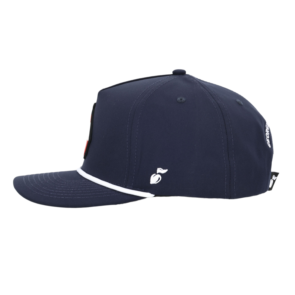 Traditions Rope Hat - Navy By Georgia Golf Company
