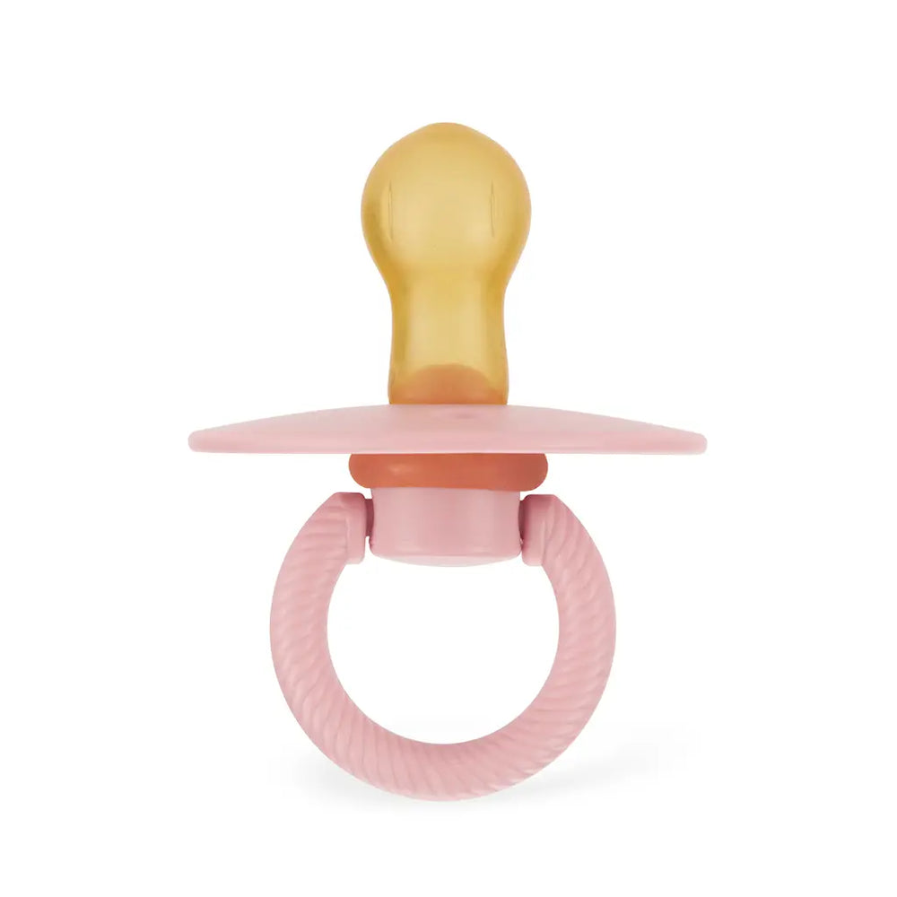 Itzy Soother™ Natural Rubber Paci Sets: Blossom + Rosewood