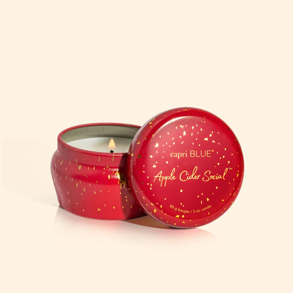 Apple Cider Social Mini Tin Candle