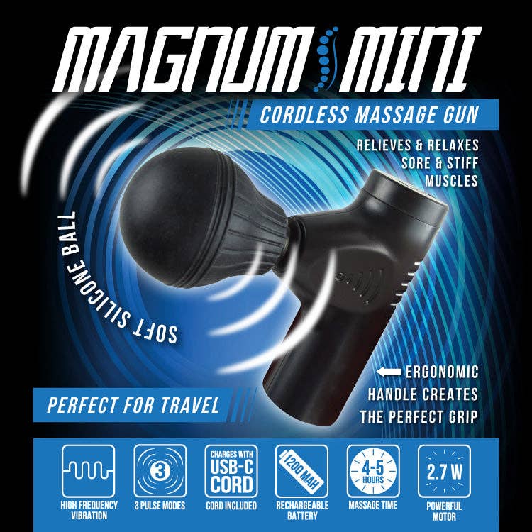 Rechargeable Cordless Silicone Ball Mini Massager