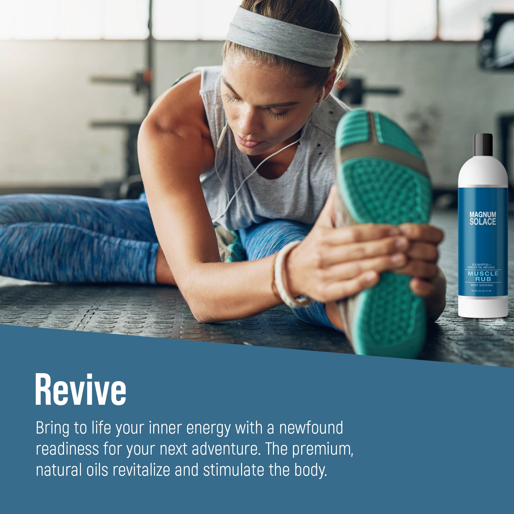 Natural Muscle Rub (4oz)