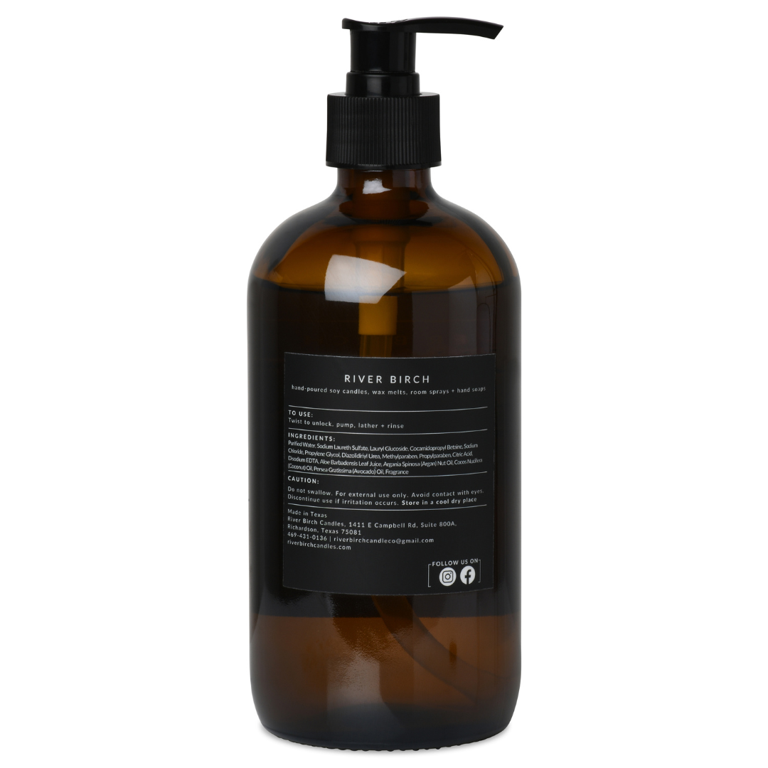 Sea Salt + Citrus Handmade Hand Wash (16oz)