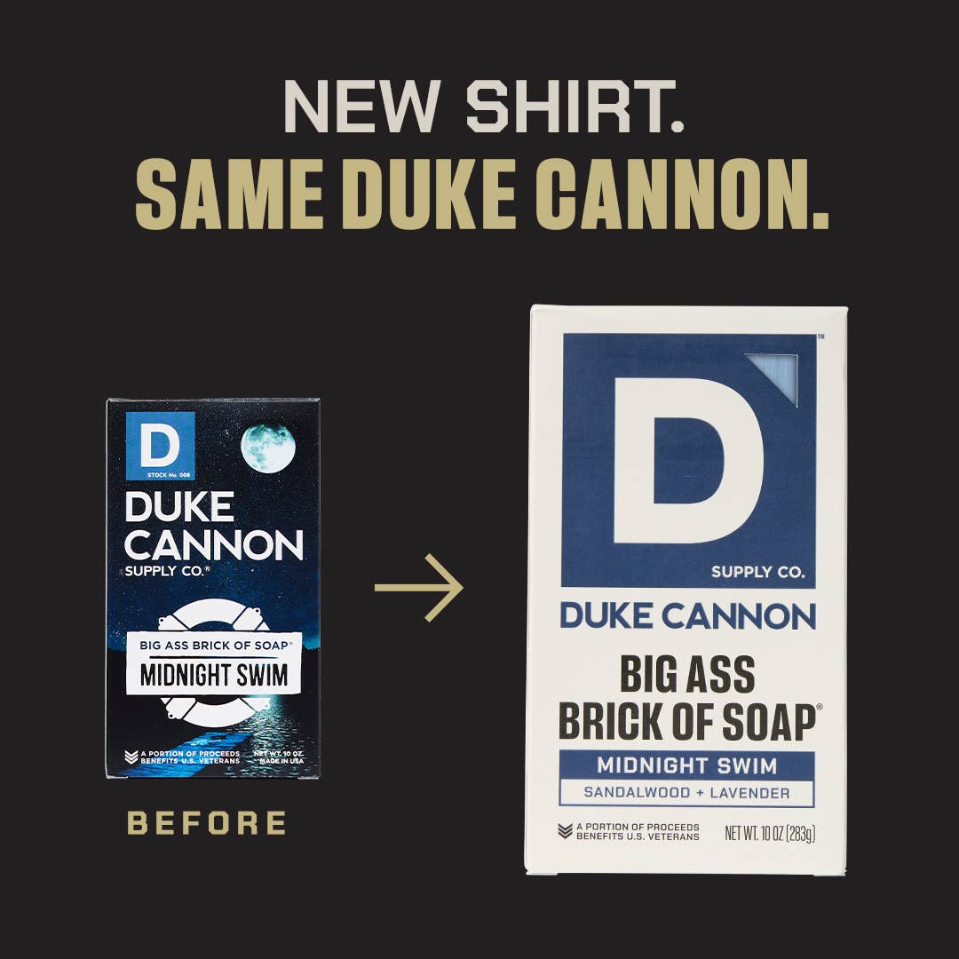 Big Ass Brick of Soap by Duke Cannon - Midnight Swim