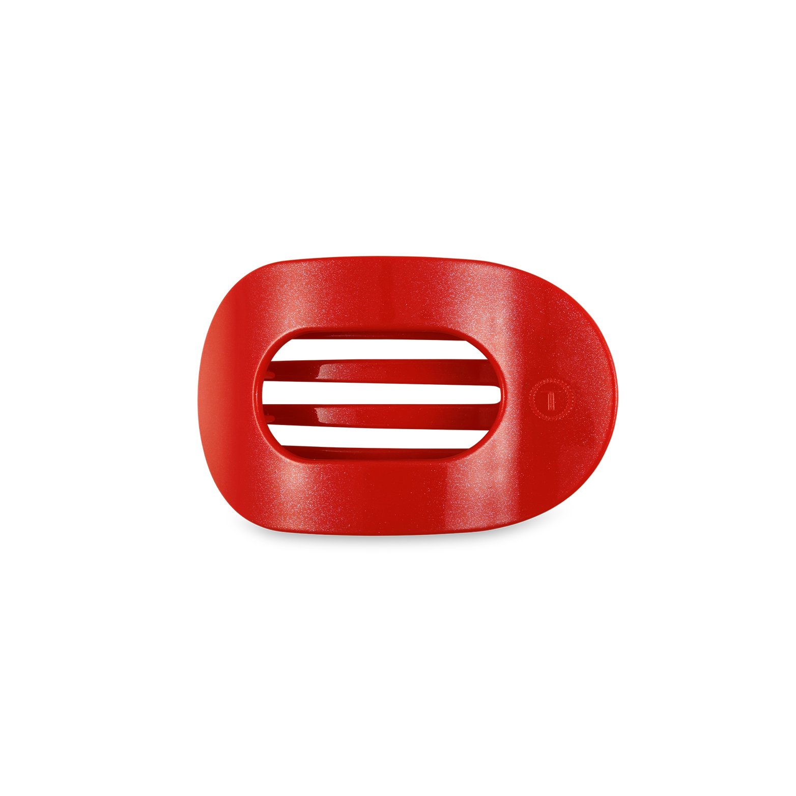 Rudolf Red Small Flat Round Clip