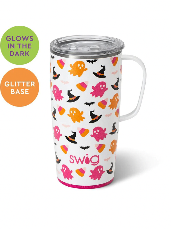 Hey Boo 22oz Travel Mug by Swig Life