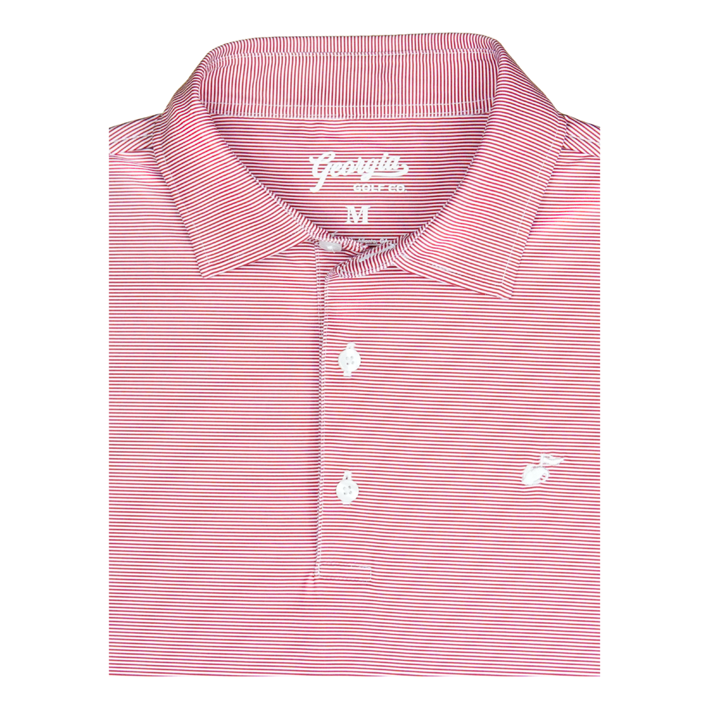 Creature Comforts Classic City Lager Polo in Red