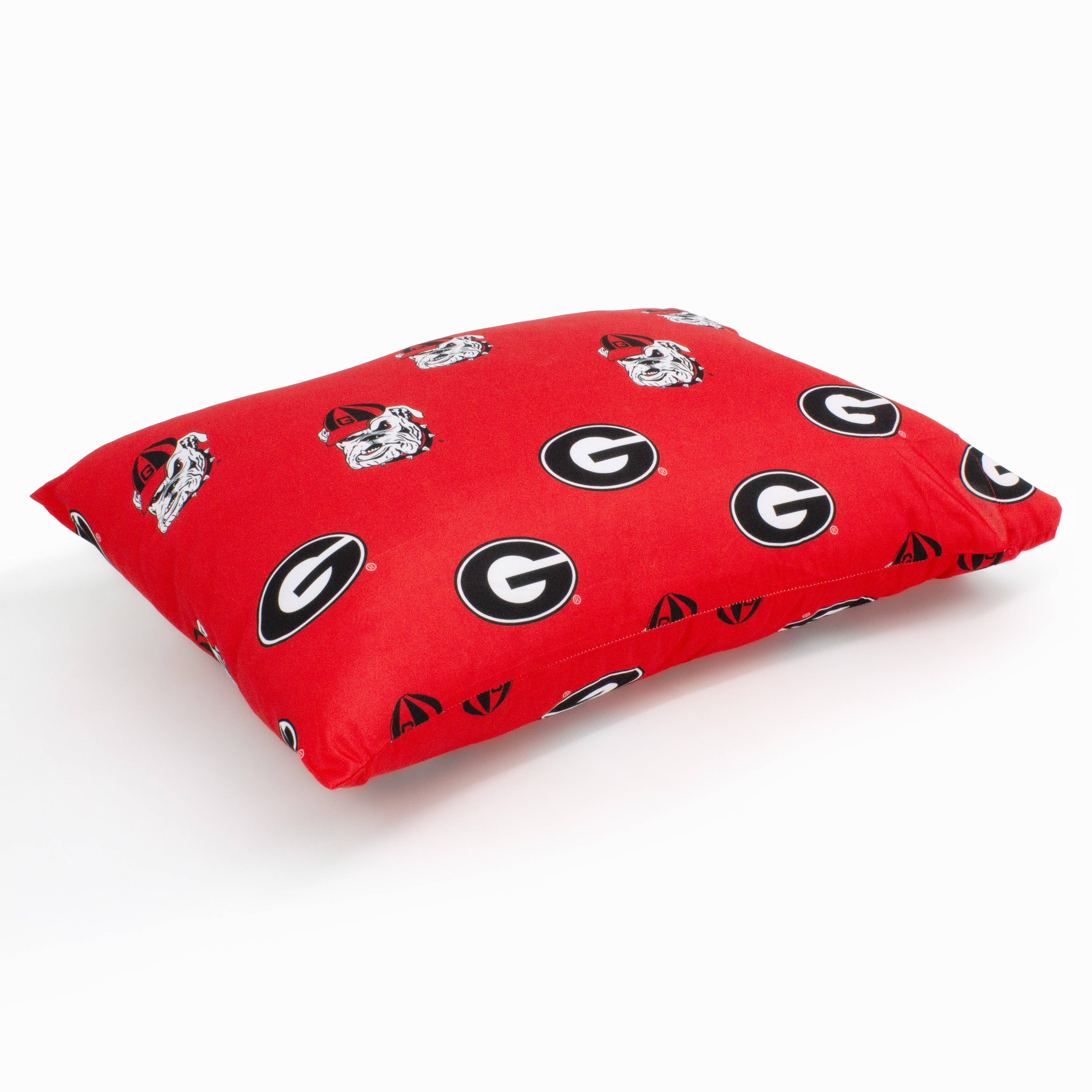Georgia Bulldogs Standard Pillowcase