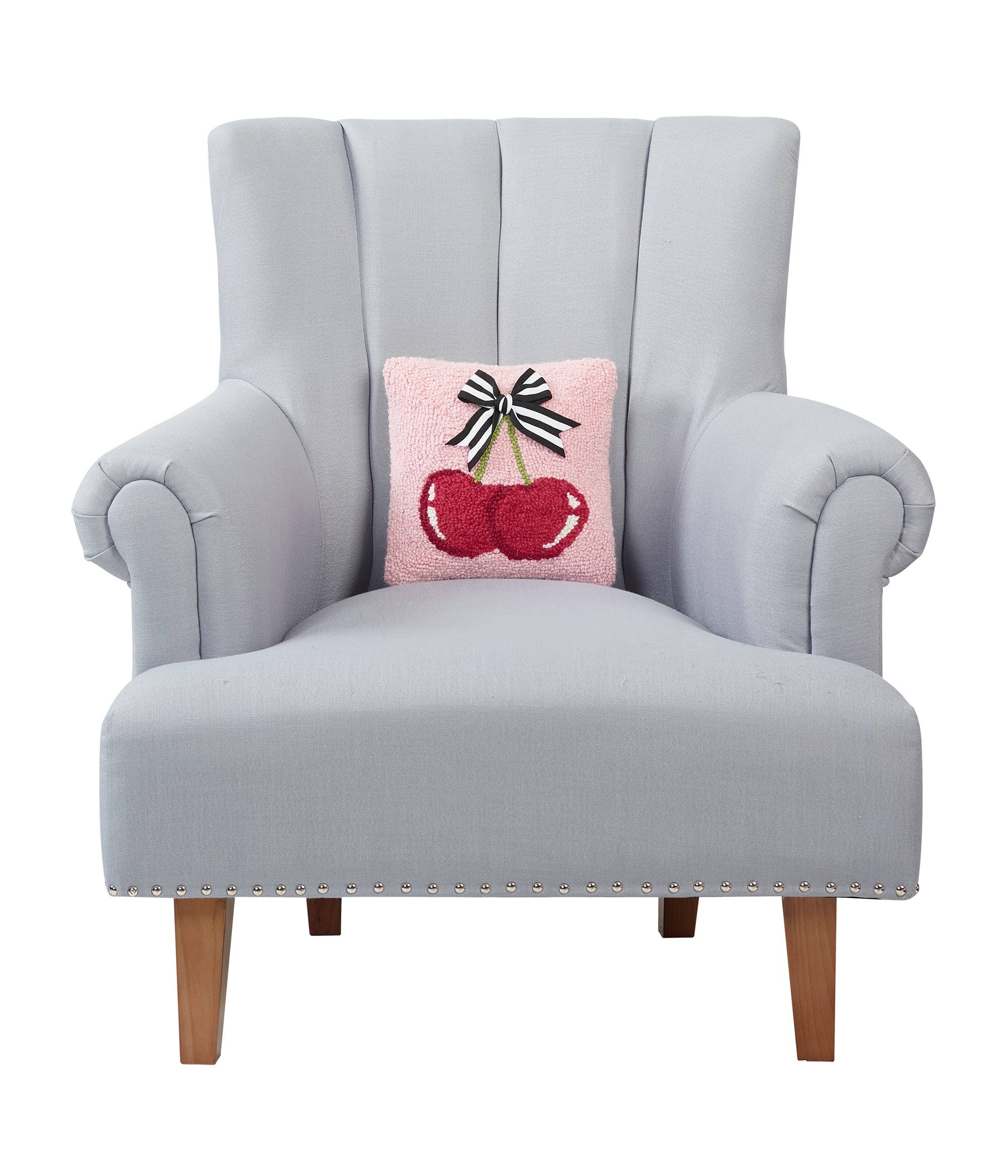 Cherries Hook Pillow