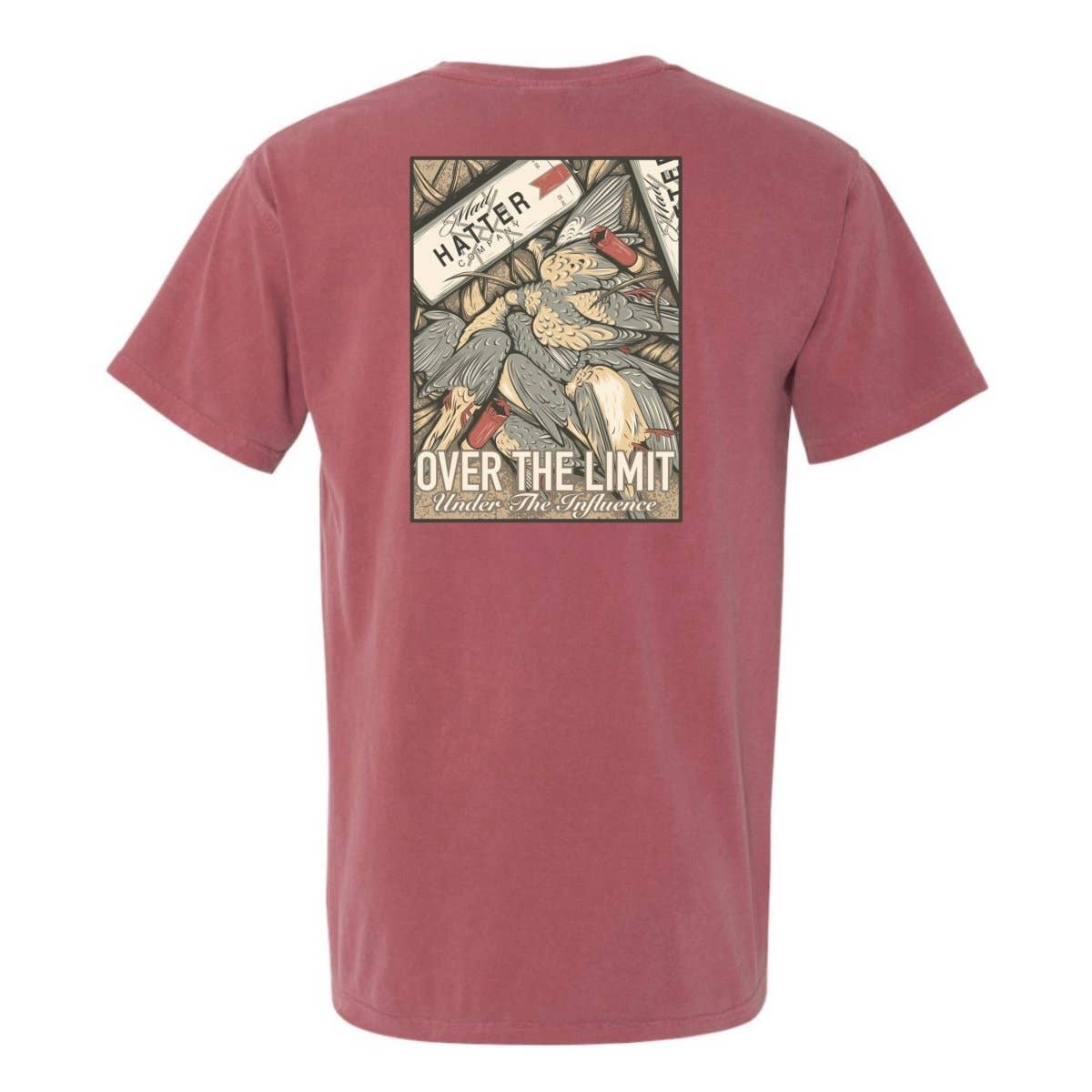 Over The Limit T-Shirt in Brick