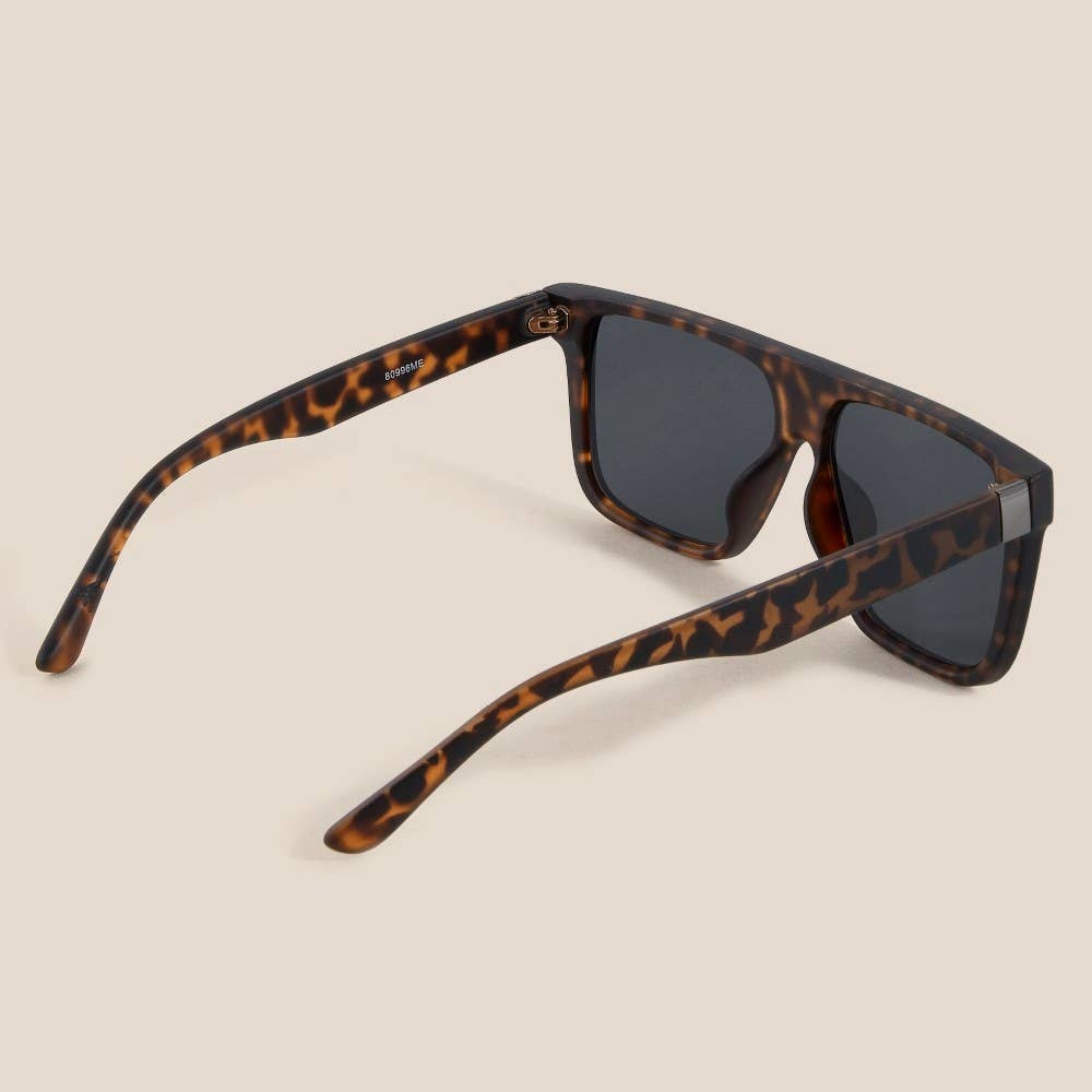 Square Framed Acetate Sunglasses