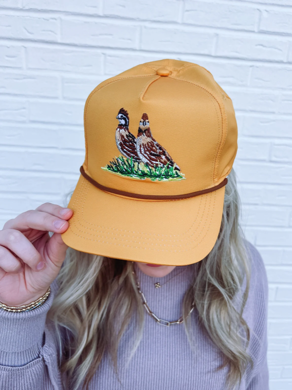 Bobwhite Quail Hat by Peach State Pride