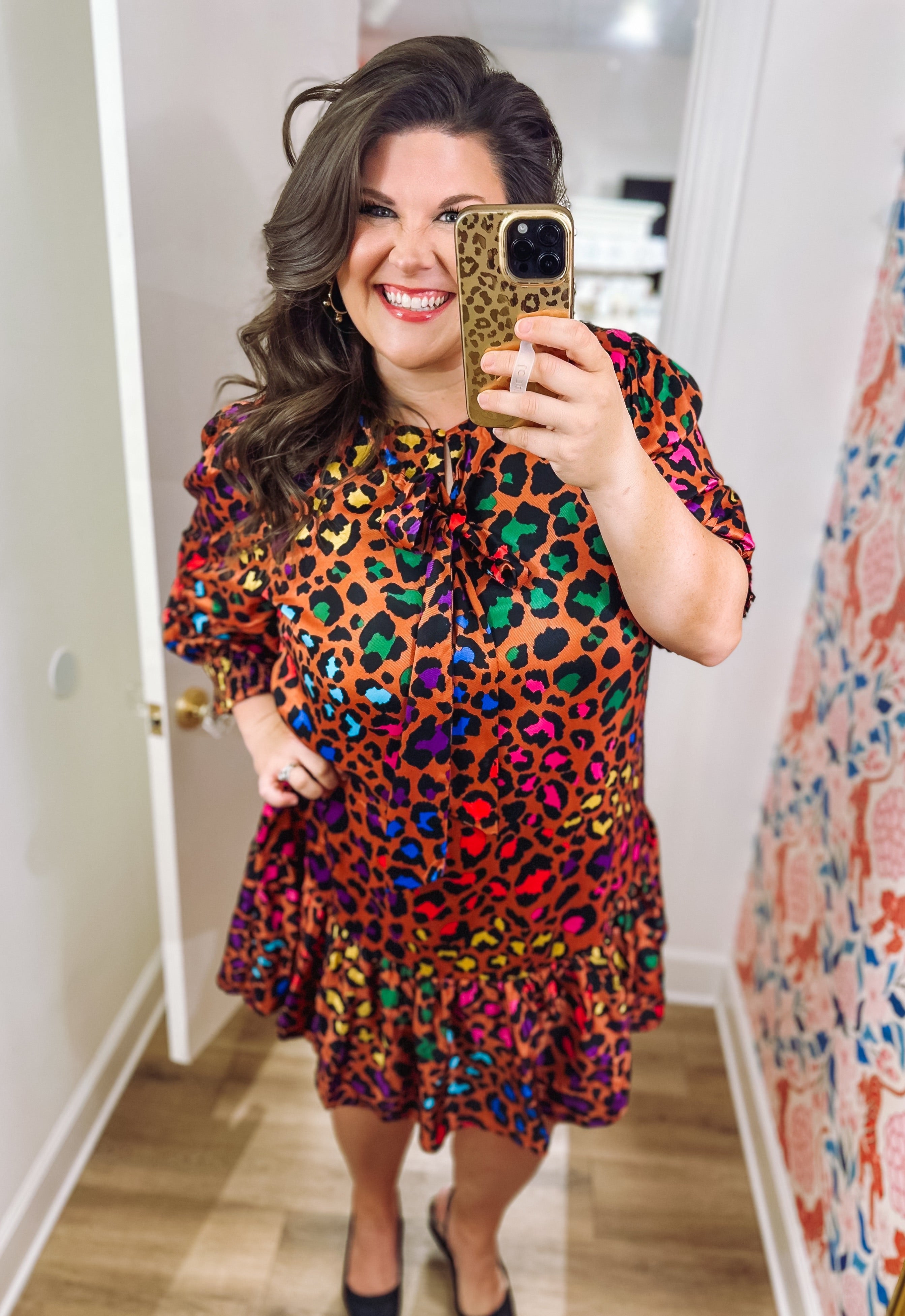 The Delaney Leopard Dress