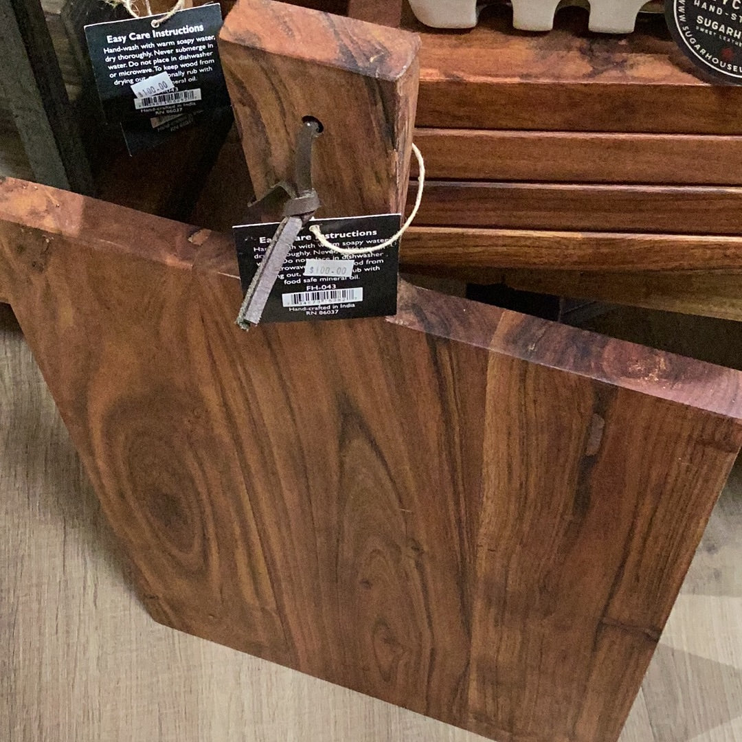 Handcrafted Rectangle Charcuterie Board