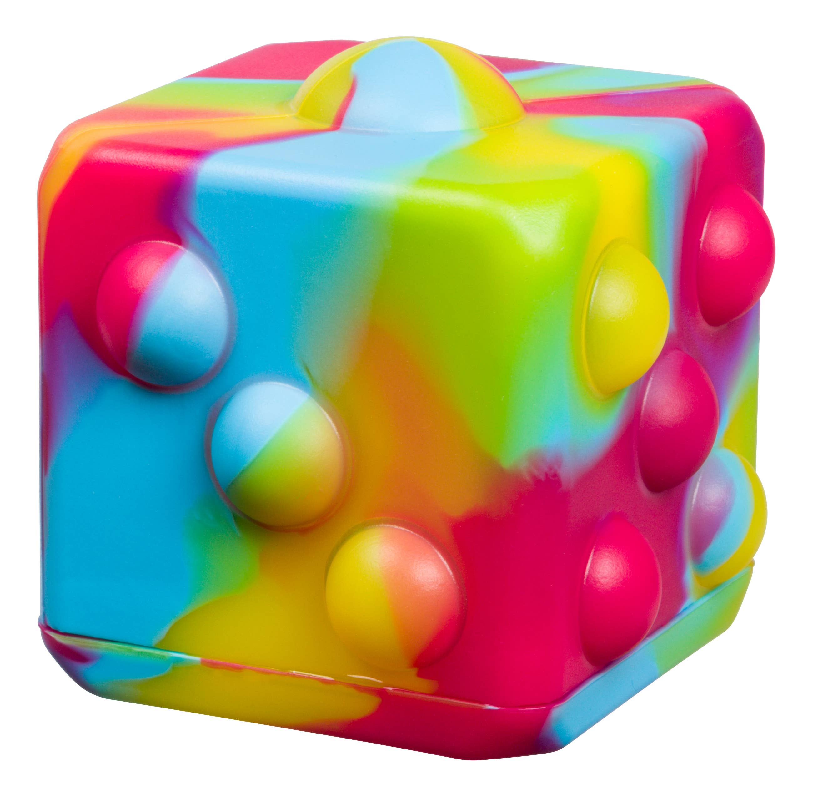 Poppin Dice' - Rainbow Satisfying Fidget Toy