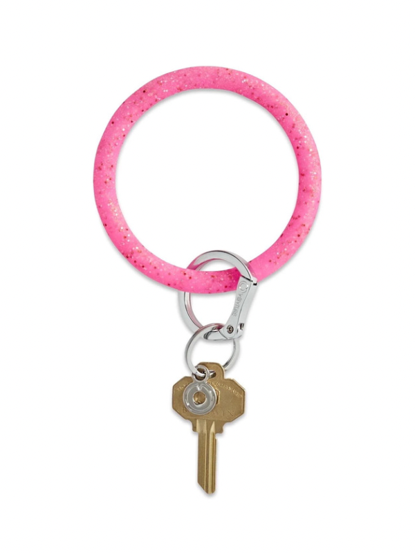 O-venture Silicone Confetti Key Ring