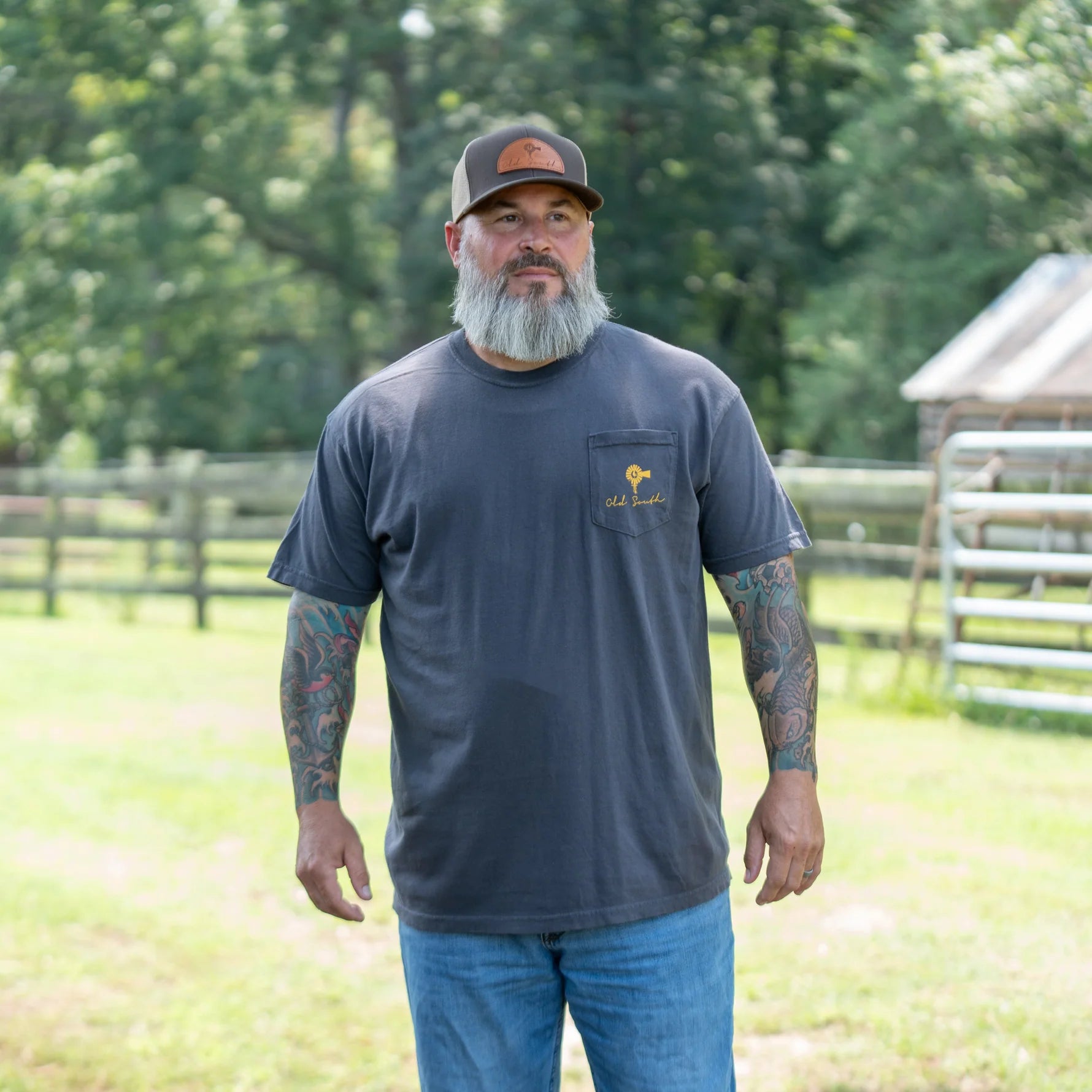 Golden Leaf Short Sleeve Tee by Old South Apparel