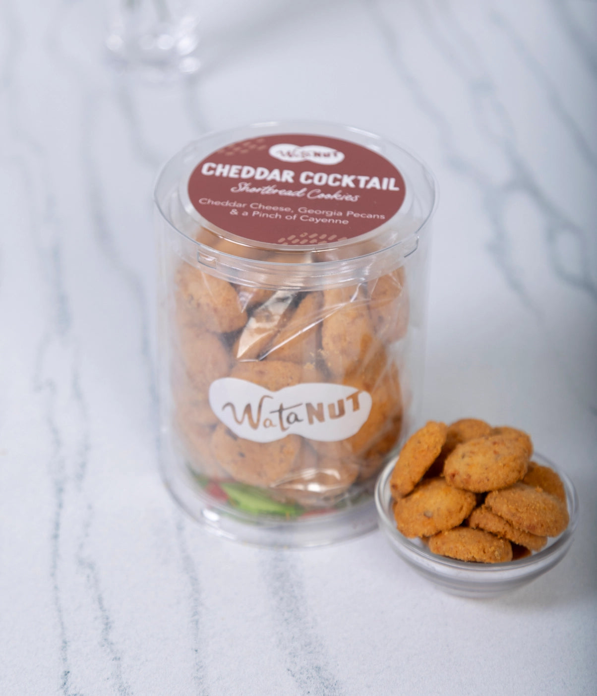Cheddar Cocktail Cookie Tube by Watanut