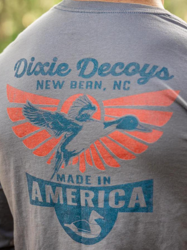 Made in America Long Sleeve Tee by Dixie Decoys
