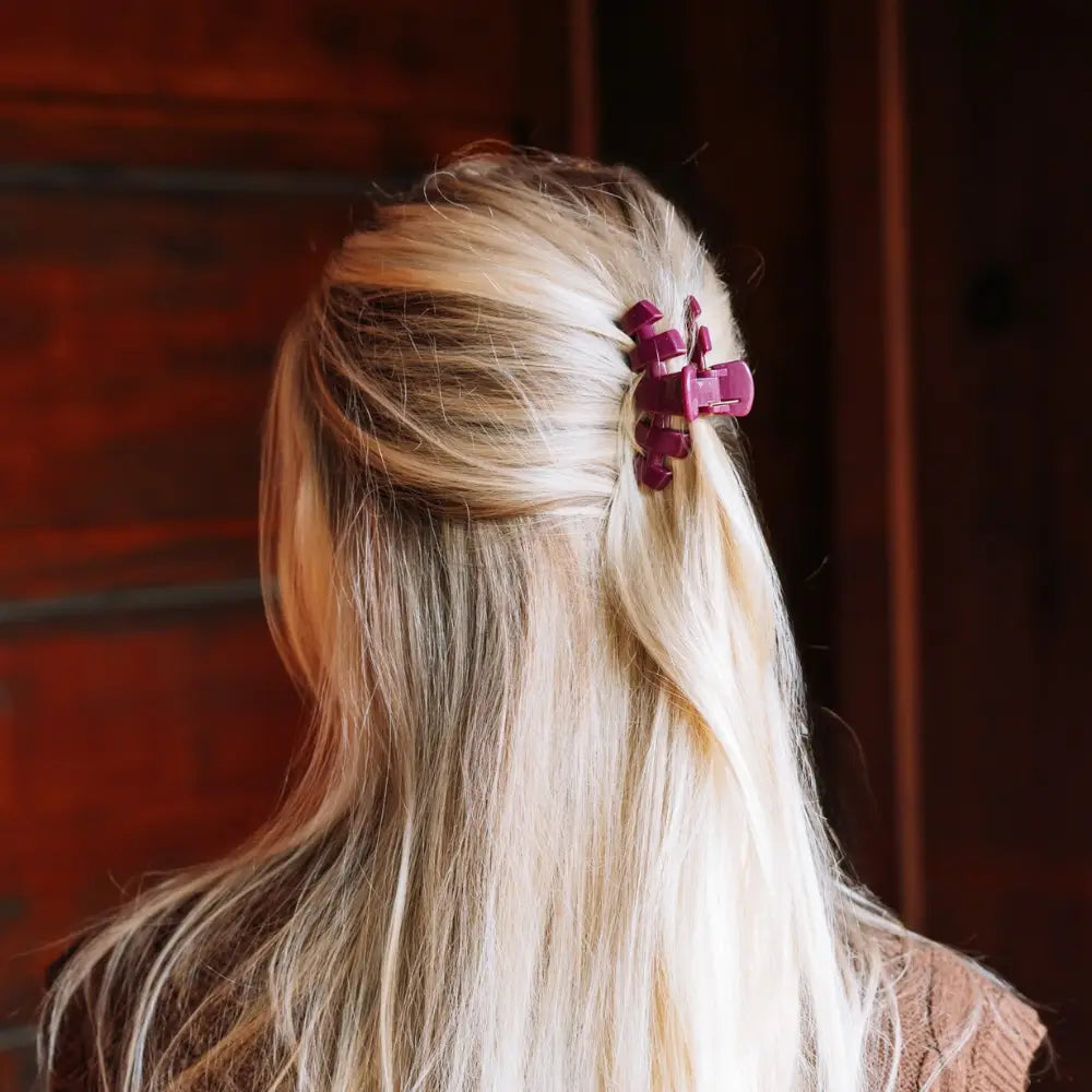 Classic Mulberry Small Hair Clip