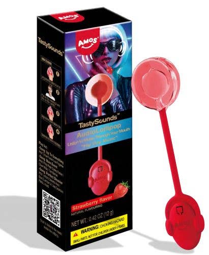 Tasty Sounds Lollipop Strawberry